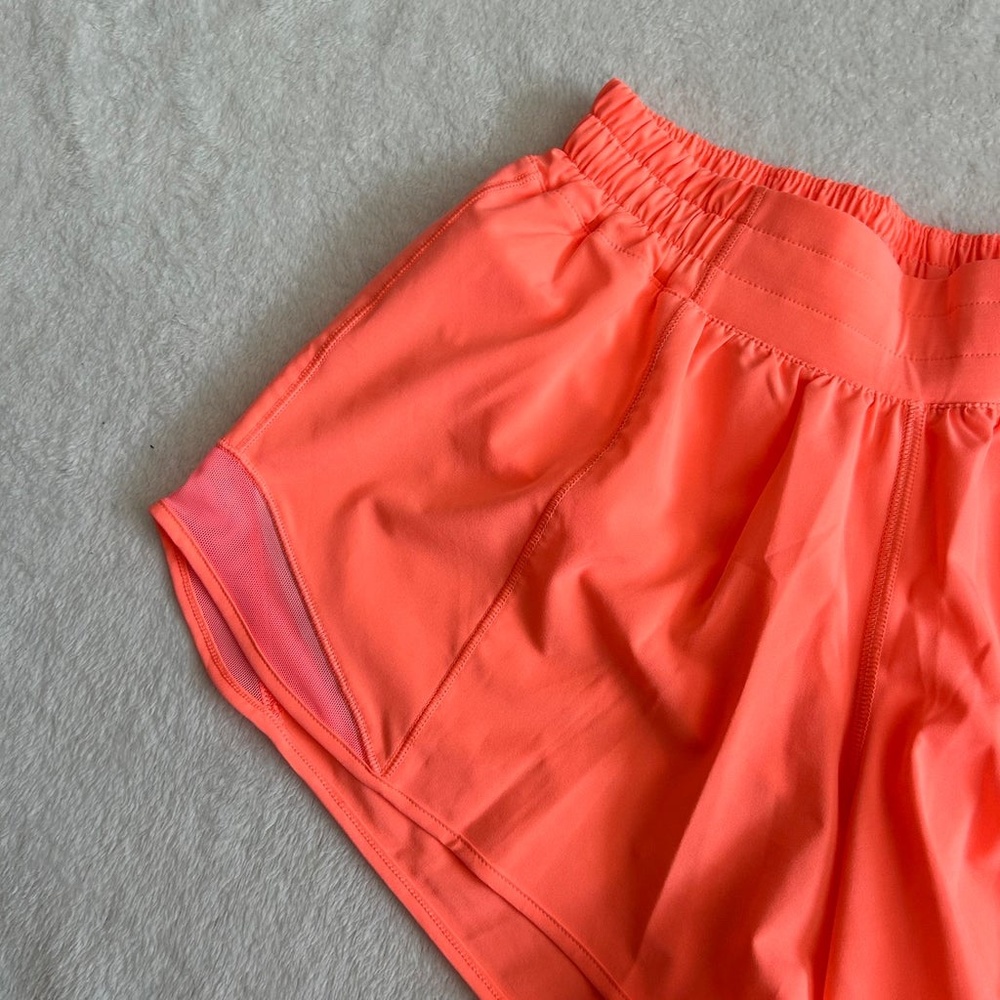 Lululemon Hotty Hot Short II *Long 4" Sunset - Picture 2 of 8
